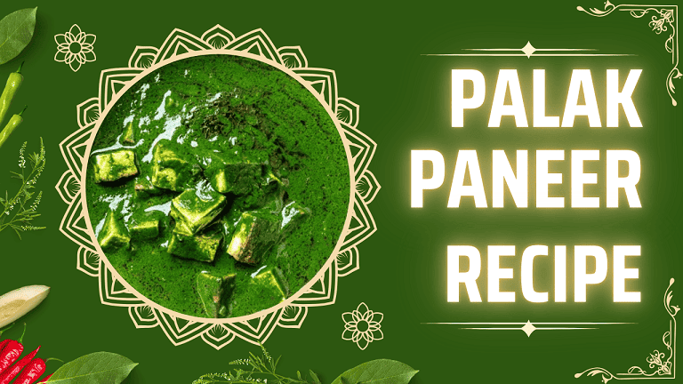 palak paneer recipe